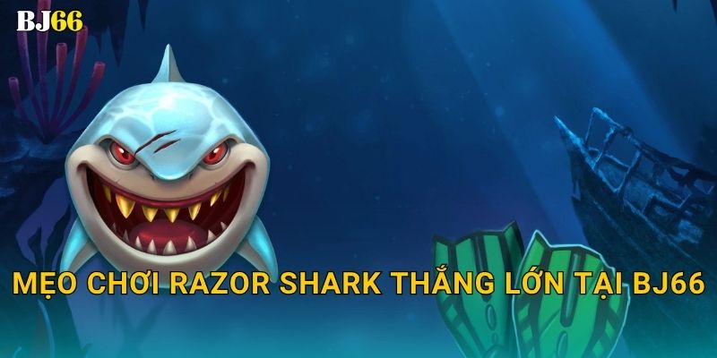 Razor Shark gay cấn – cuộc săn kho báu biển sâu tại Bj66 3 Mẹo chơi Razor Shark thắng lớn tại Bj66